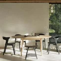 Chaise Bok en chêne noir