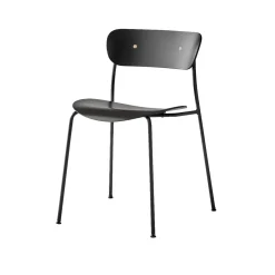 Chaise Pavilion AV1 Chêne - Noir