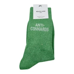 Chaussettes Anti-Connards à paillettes 36/40 - Vert