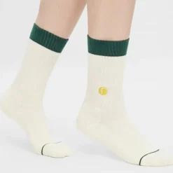 Chaussettes brodées Tennis