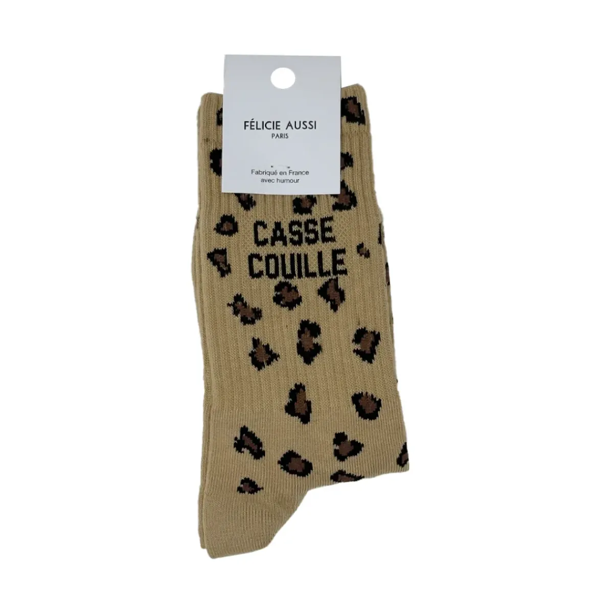 Chaussettes Casse Couille 36/40 - Léopard