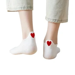 Chaussettes Languette Coeur