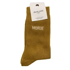 Chaussettes Morue à paillettes 36/40 - Curry