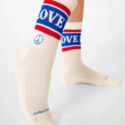 Chaussettes Peace u0026 Love