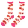 Chaussettes Transparentes 35/40 - Coquelicots
