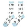 Chaussettes Transparentes Café
