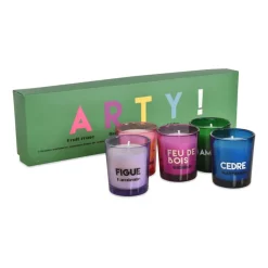 Coffret de 5 Bougies Arty