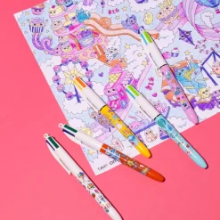 Coffret 5 Stylos Kawaii