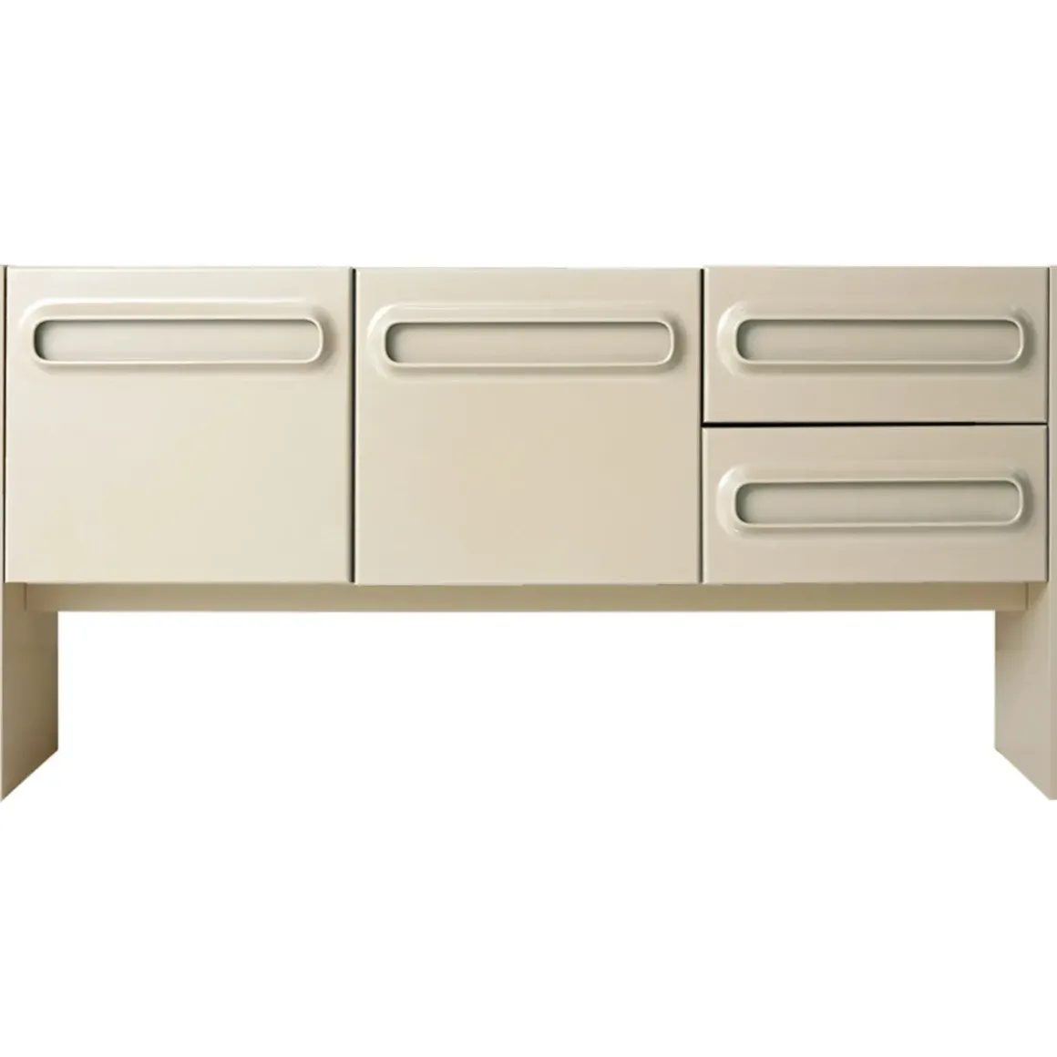Commode Space - 160 x 42 x 80 cm - Crème