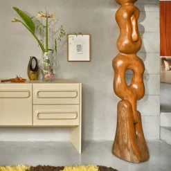 Commode Space - 160 x 42 x 80 cm - Crème