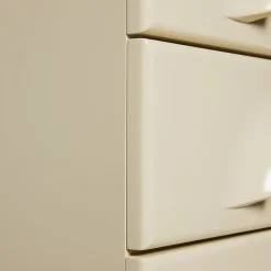Commode 8 Tiroirs - Crème