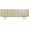Console / Meuble télé - 159,5 x 40 x 55 cm - Vert Olive