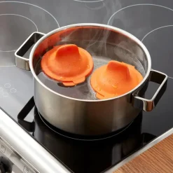 Cuit oeuf poché - Orange