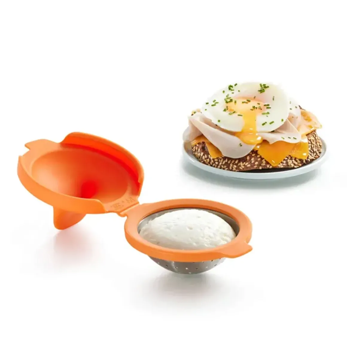 Cuit oeuf poché - Orange