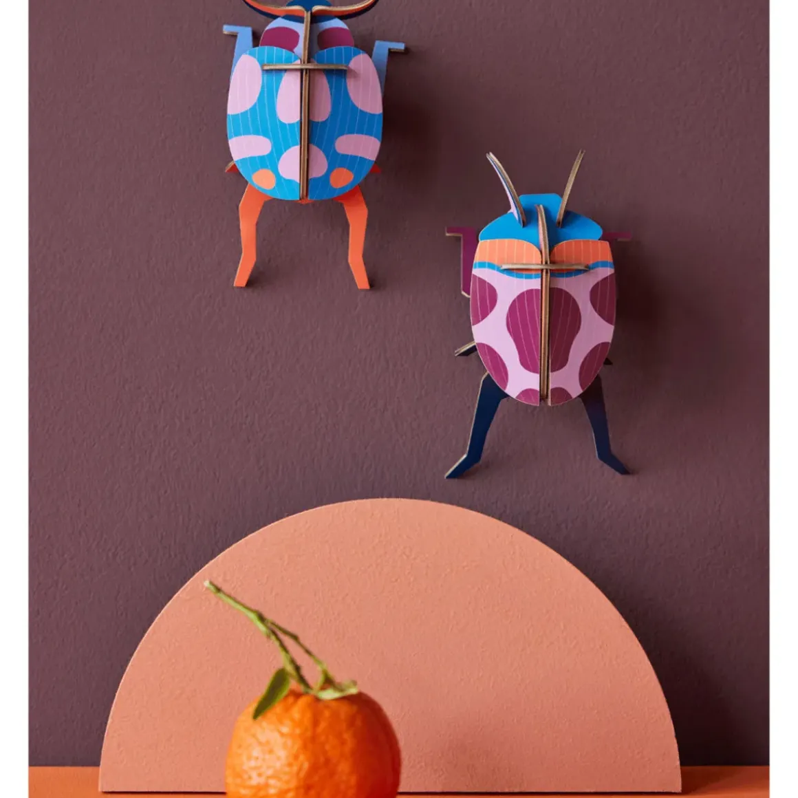 Décoration Murale Couple Coccinelle