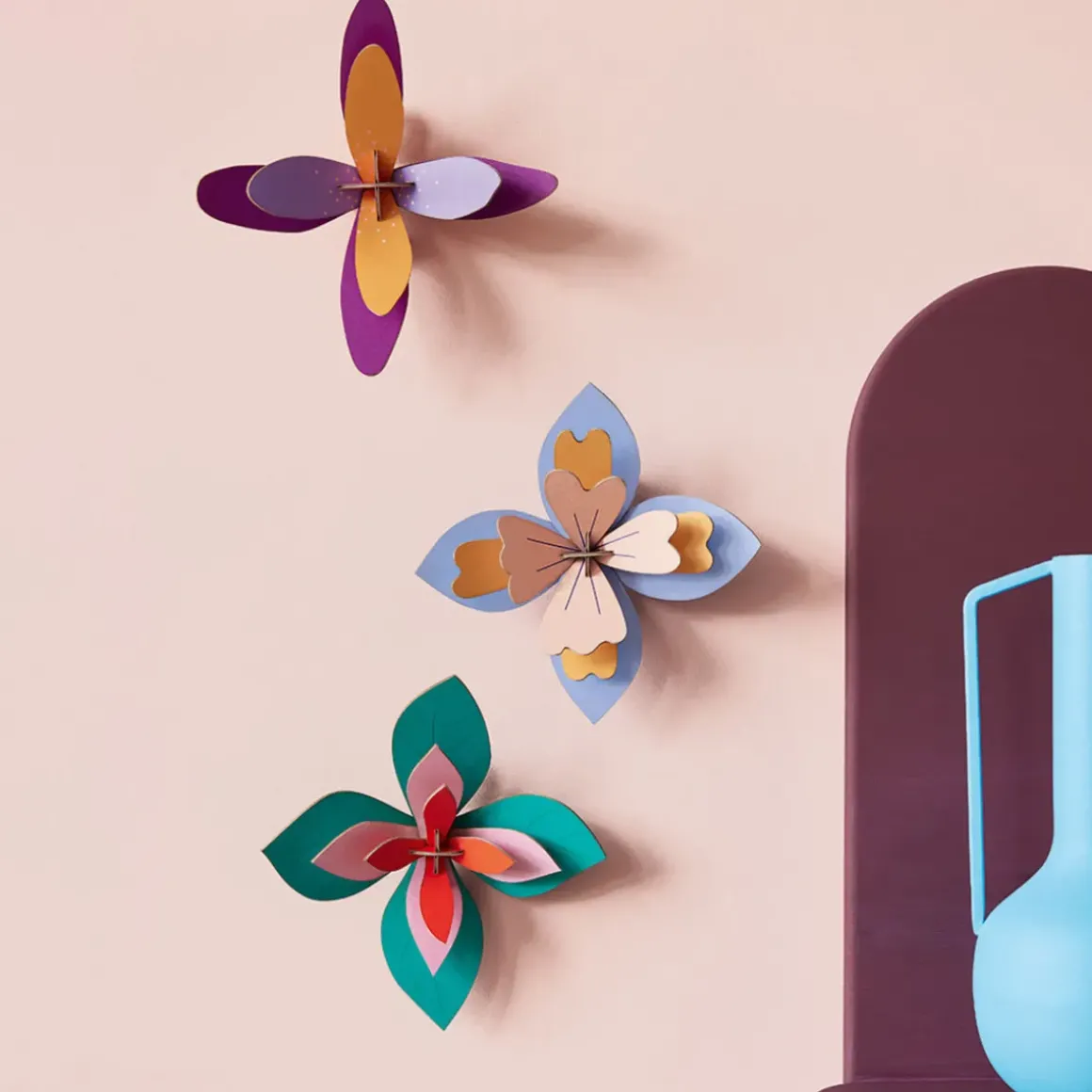 Décoration Murale Fleur Lavender Cocktail