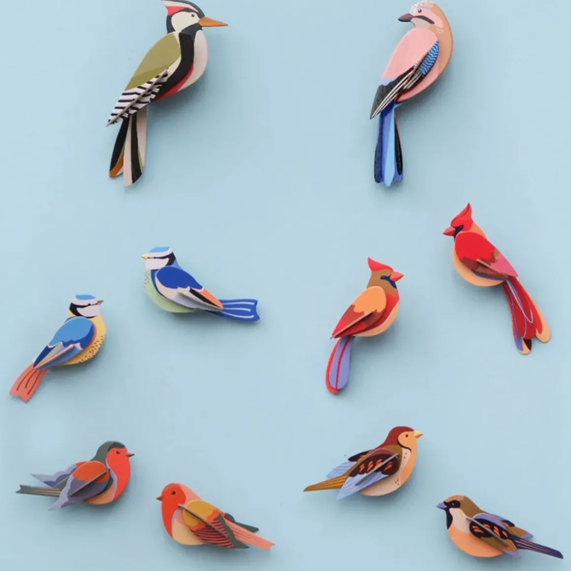 Décoration Murale Garden Birds Blue Tits