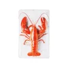 Décoration murale Homard Rouge / fond blanc - 20 x 29 cm