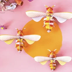Décoration murale Honey Bees - Lot de 3