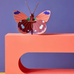 Décoration murale Papillon Delias en carton recyclé