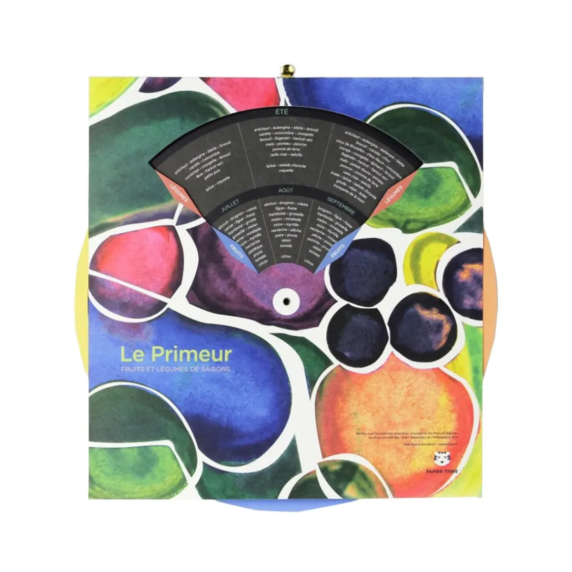 Disque Calendrier Fruits/Légumes - Le Primeur