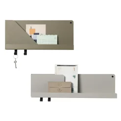 Etagère murale Folded Gris M