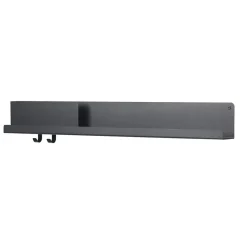 Etagère murale Folded Noir L