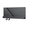 Etagère murale Folded Noir S