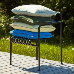 Fauteuil Dining Palissade en acier poudré - Anthracite