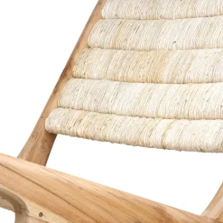 Fauteuil Lounge Teak