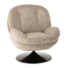Fauteuil Memento - 81 x 86 x 83 cm - Chiné Beige