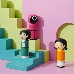 Figurine en bois Kokeshi - Young-Hee - Squid Game