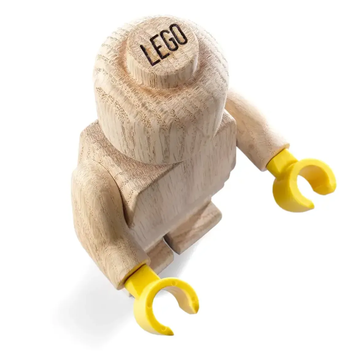 Figurine Lego en bois - h 20 cm
