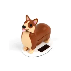 Figurine solaire Corgi Elroy