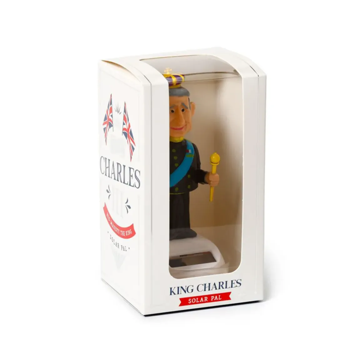 Figurine solaire - Roi Charles