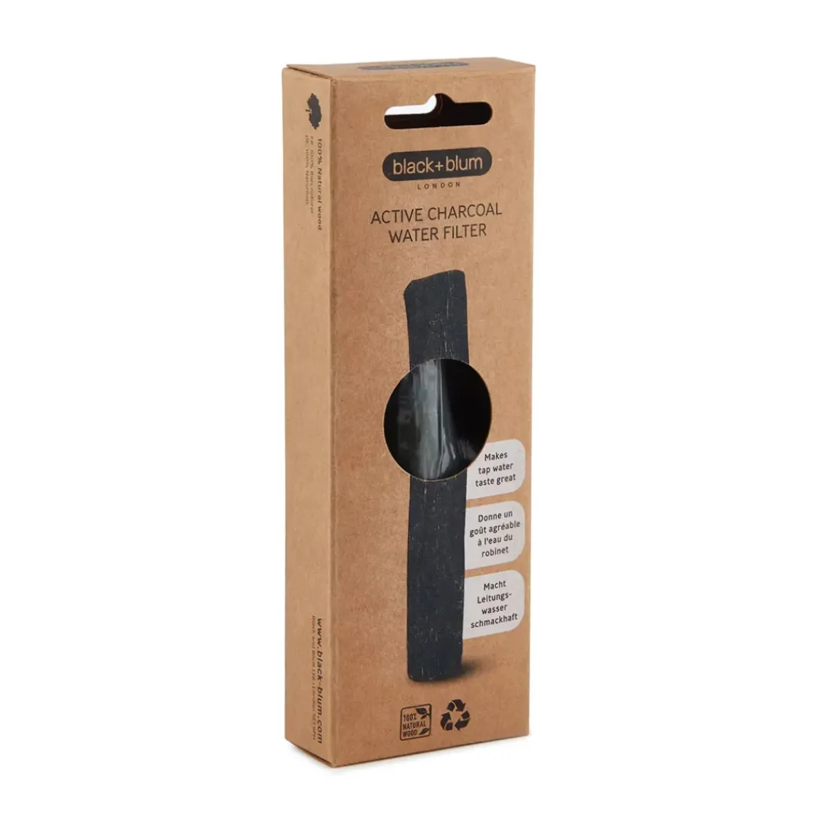 Filtre à charbon pour eau