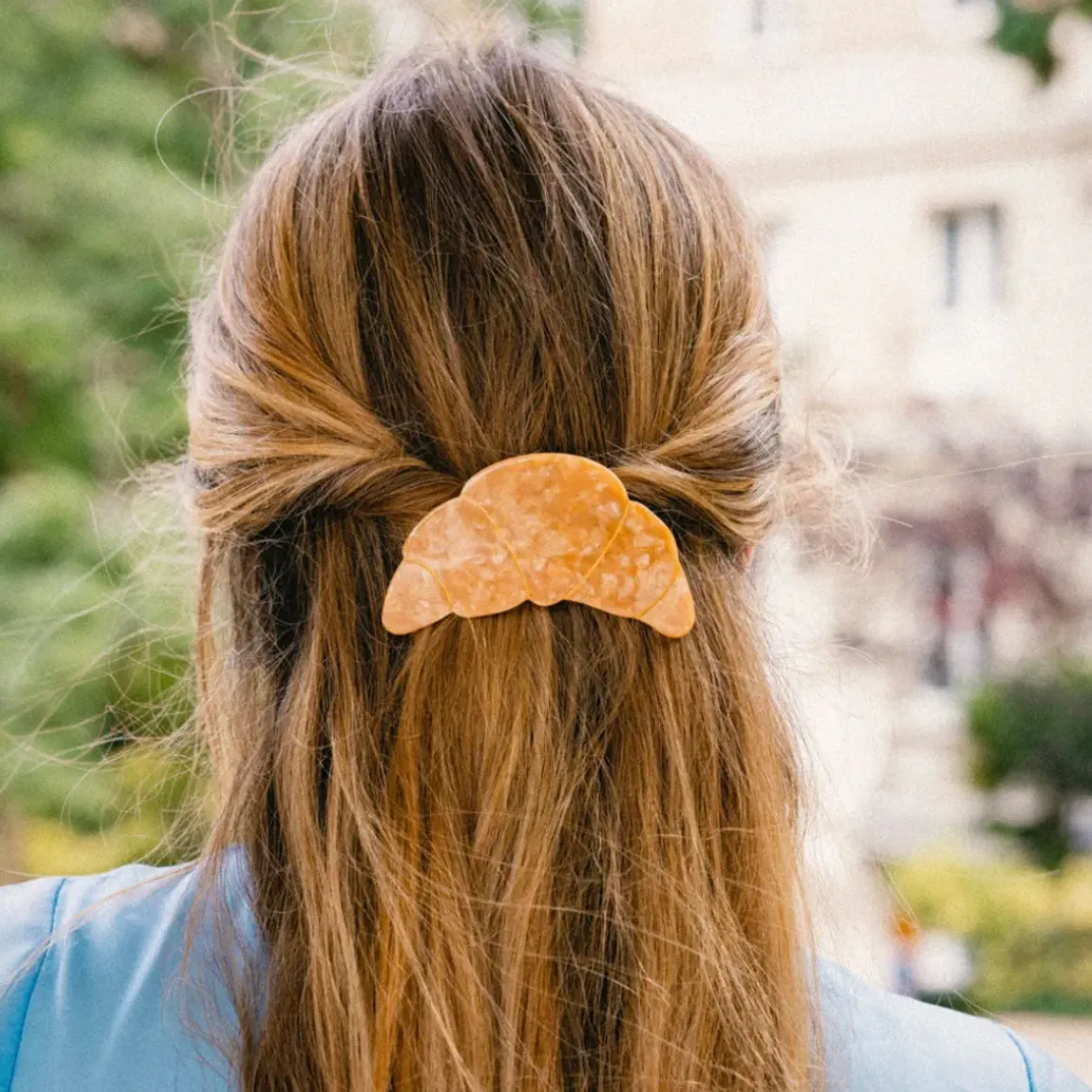 French Barrette Croissant