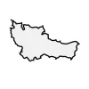 Frise décorative Belle-Île-en Mer - Noir