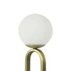Globe Cime Ip44 Opale en Verre