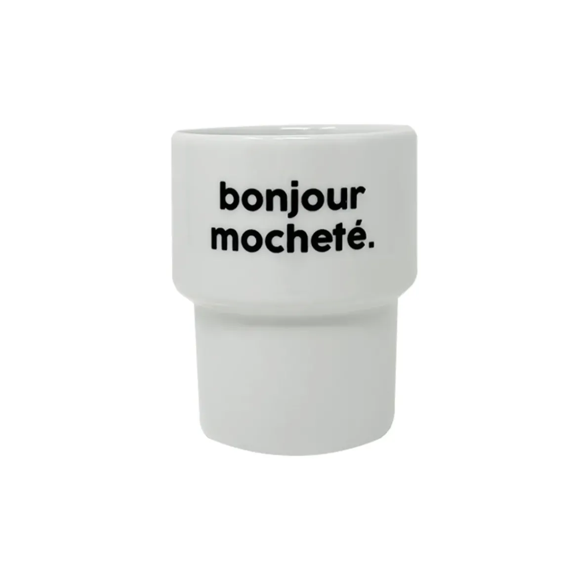 Gobelet en porcelaine - Bonjour Mocheté