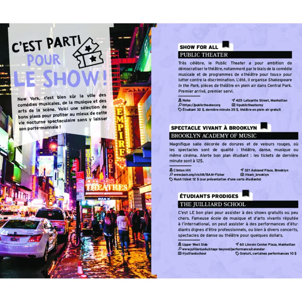 Guide touristique On Se Casse ! Les Meilleurs Spots À New York