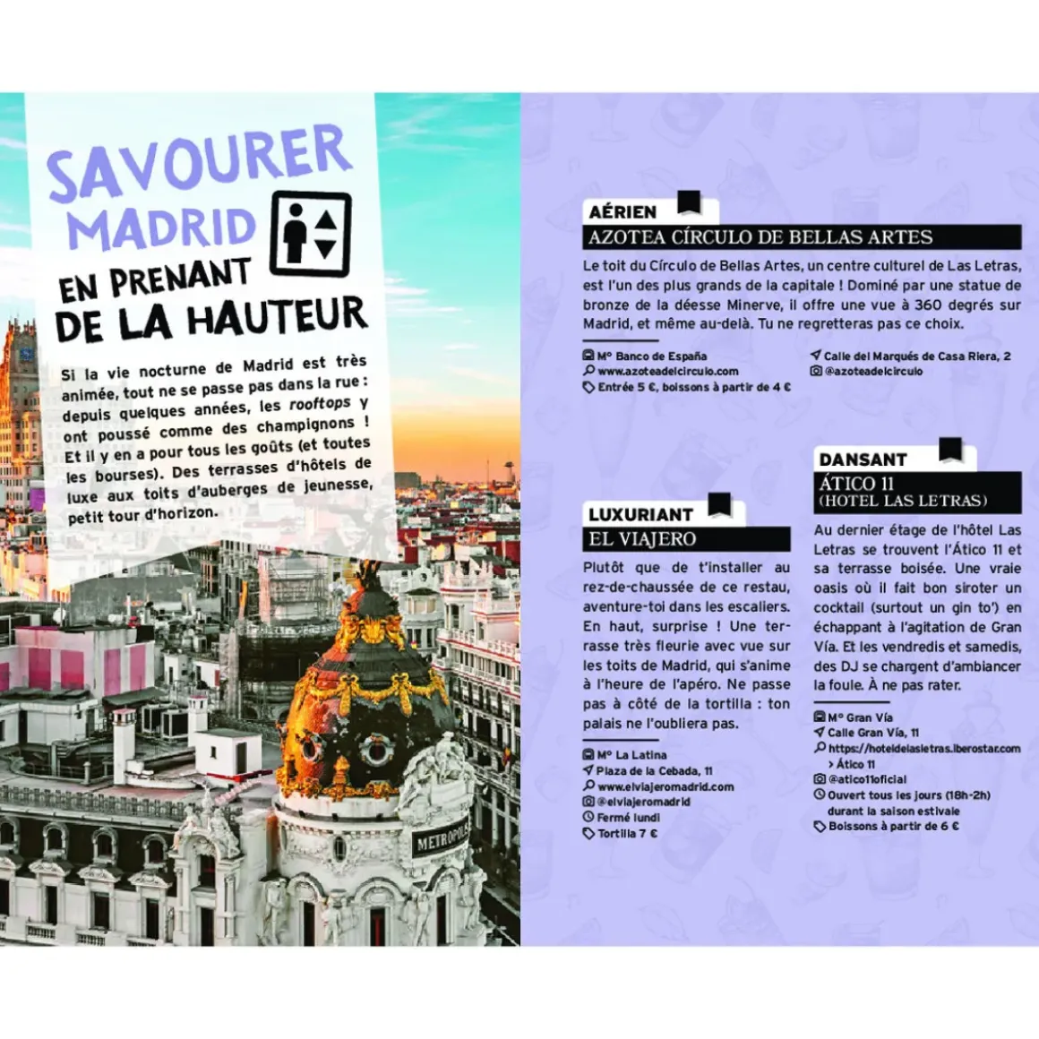 Guide touristique On Se Casse ! Les Meilleurs Spots A Madrid