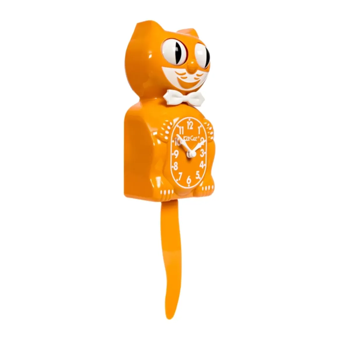 Horloge Kit-Cat - Festival Orange