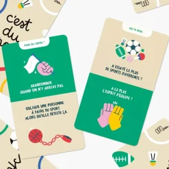 Jeu de cartes C'est du sport