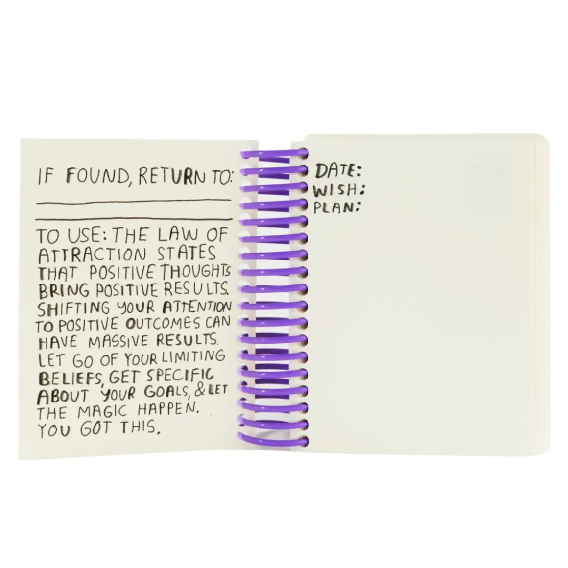 Journal Wish It Attract It Make It Real