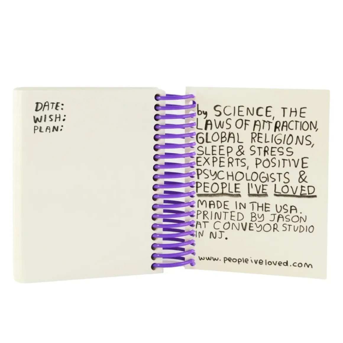 Journal Wish It Attract It Make It Real