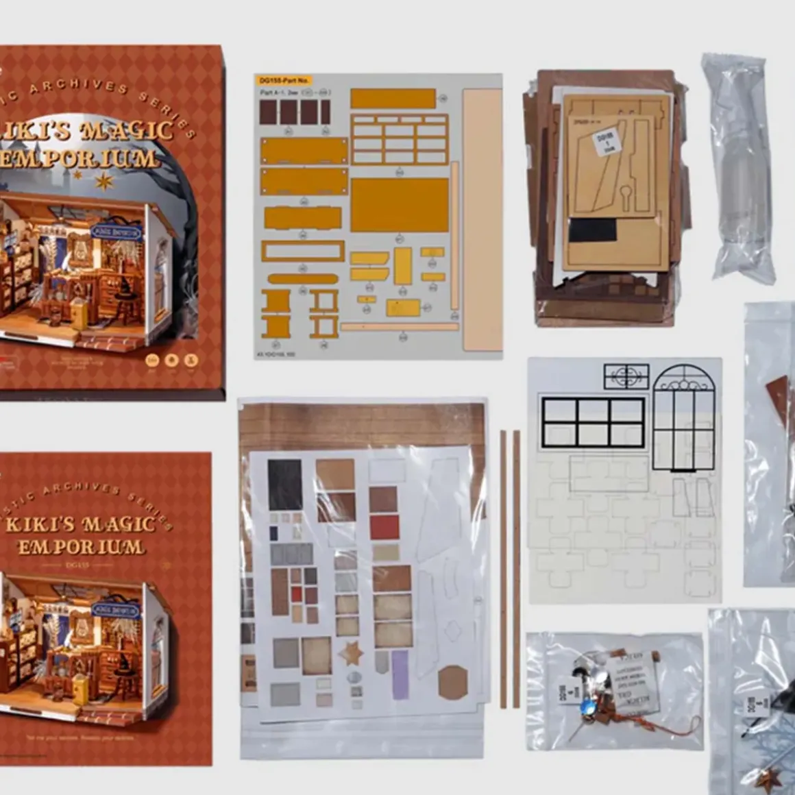 Kit DIY Maison Miniature Kiki's Magic Emporium