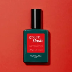Kit Green Flash - Vernis semi permanent - Poppy Red