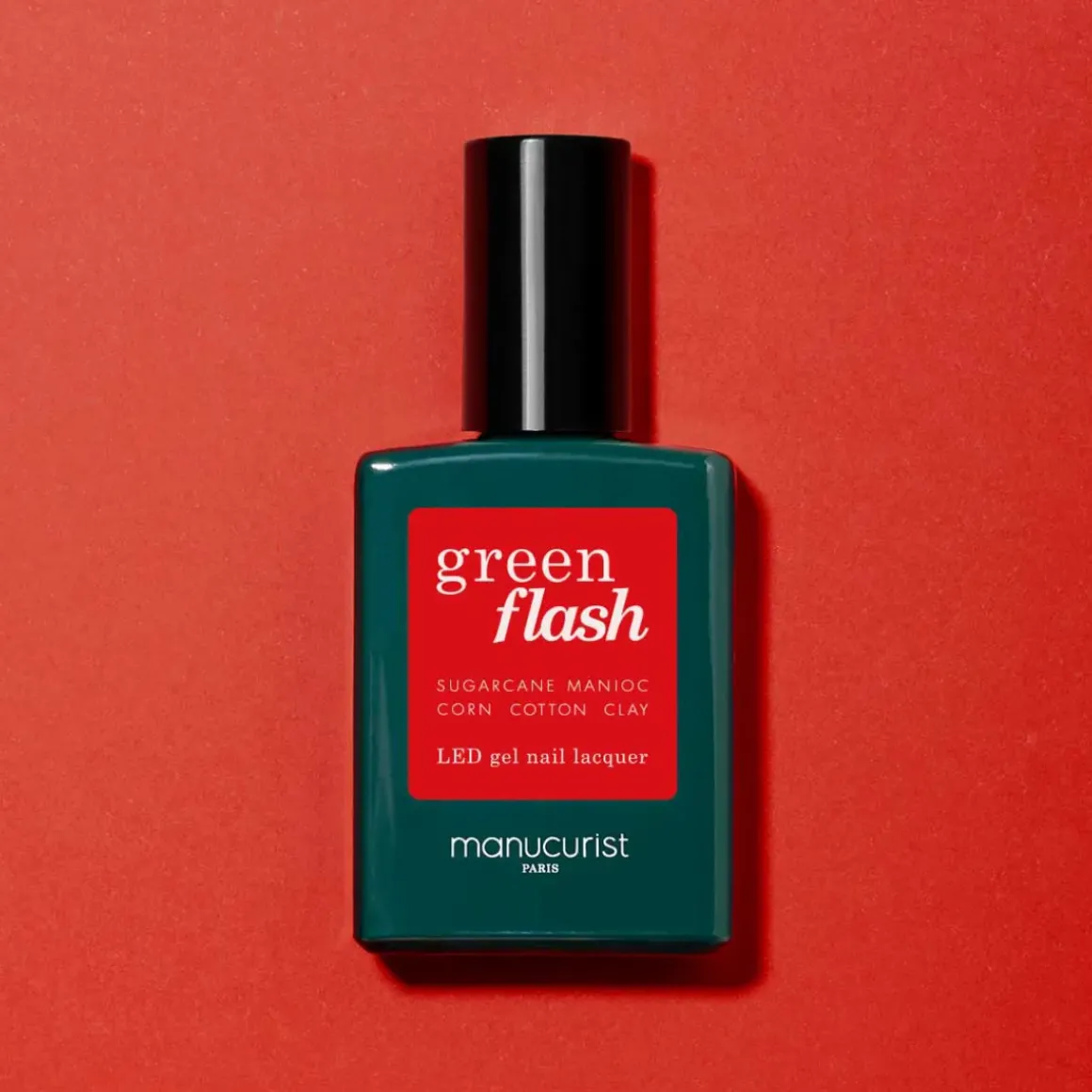 Kit Green Flash - Vernis semi permanent - Poppy Red