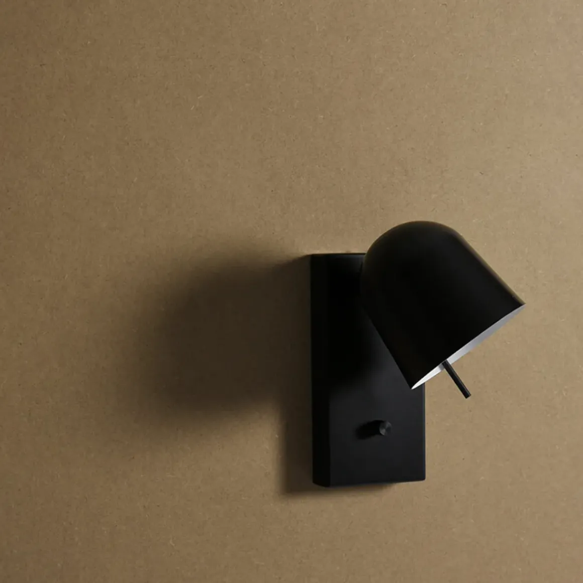 Lampe De Lit Ho Ip20 Acier Peint - 23 cm x 13 cm x 21 cm - Noir